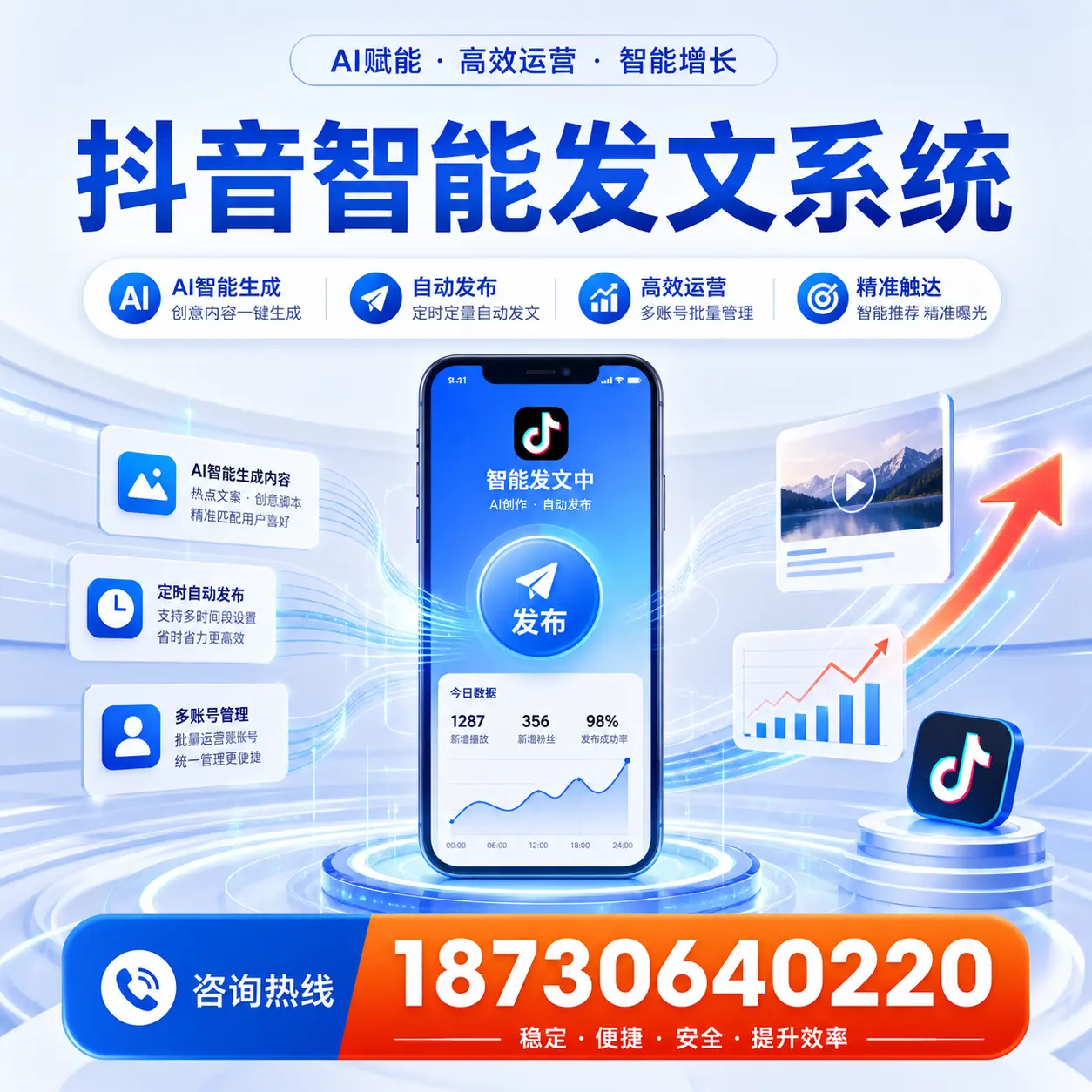 如何通过抖音智能发文系统提升 龙岩 企业的市场竞争力